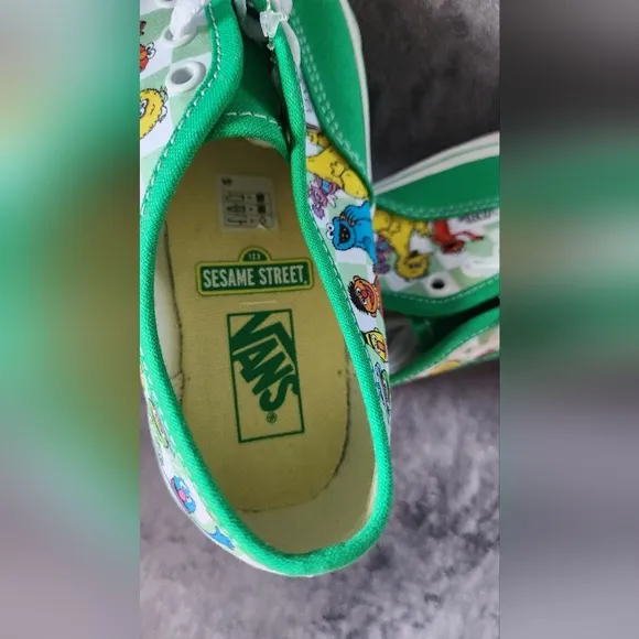 Vans Authentic Sesame Street Boys' Preschool Casual Running Shoes