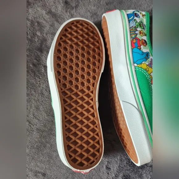 Vans Authentic Sesame Street Boys' Preschool Casual Running Shoes