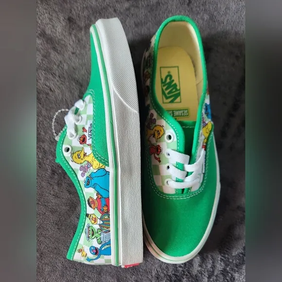 Vans Authentic Sesame Street Boys' Preschool Casual Running Shoes