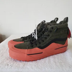 Vans MTE waterproof suede dark green insulated mens boots sneakers size 12