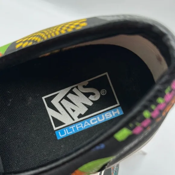 Vans Sz 12 Era Surf Black Graphic Sneakers