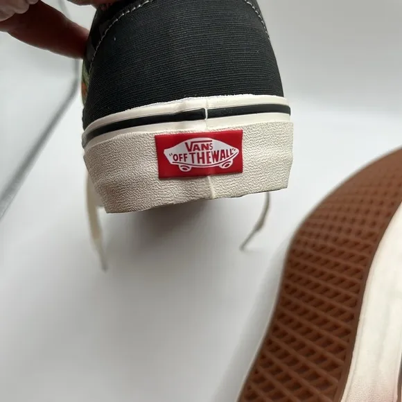 Vans Sz 12 Era Surf Black Graphic Sneakers
