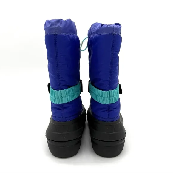 VGUC Sorel Flurry TP Insulated Waterproof Winter Snow Boots In Purple 4