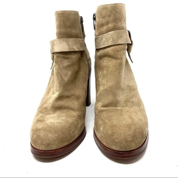 Via Spiga Farrah Strap Ankle Bootie antelope D360