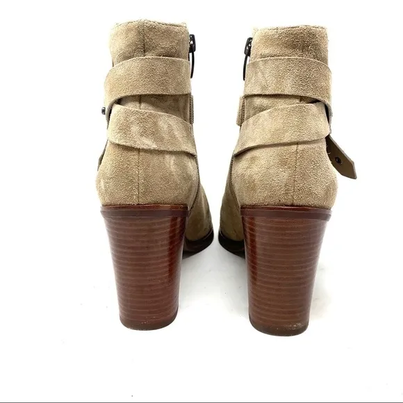 Via Spiga Farrah Strap Ankle Bootie antelope D360