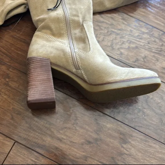 Vince Camuto Eyana Suede Over-The-Knee Boots Size 9.5 NEW