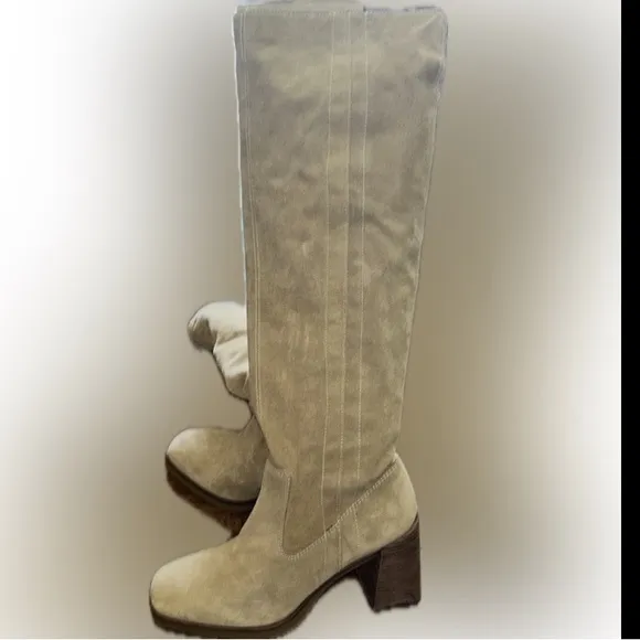 Vince Camuto Eyana Suede Over-The-Knee Boots Size 9.5 NEW