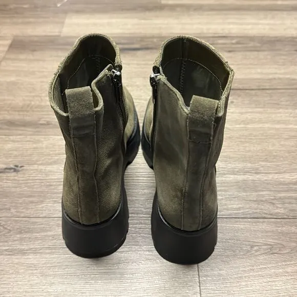 Vince Camuto Womens Neframes Ankle Boots Wedge Heel Size 7.5