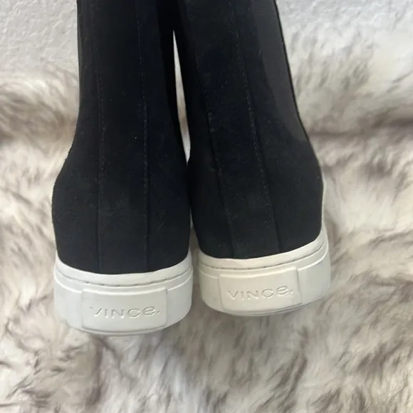VINCENorman 2 Suede &amp; Faux Fur-Lined Boots