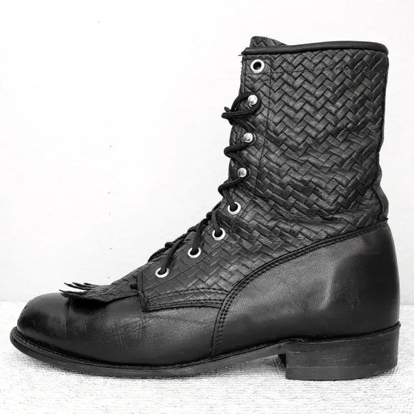 Vintage CAPEZIO Roper Kiltie Boots US 6.5