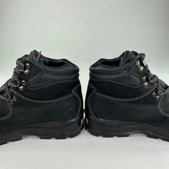 VTG Skechers Jammers 6610 Chunky Insulated Boot US 8.5 Men's Black Hiking Boots