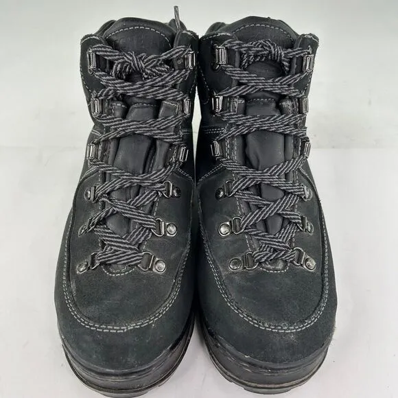 VTG Skechers Jammers 6610 Chunky Insulated Boot US 8.5 Men's Black Hiking Boots