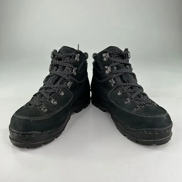 VTG Skechers Jammers 6610 Chunky Insulated Boot US 8.5 Men's Black Hiking Boots