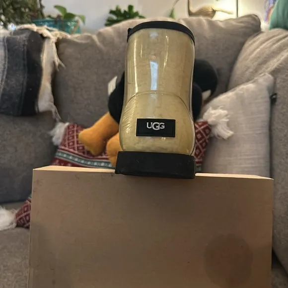 Waterproof clear Uggs Clear mini