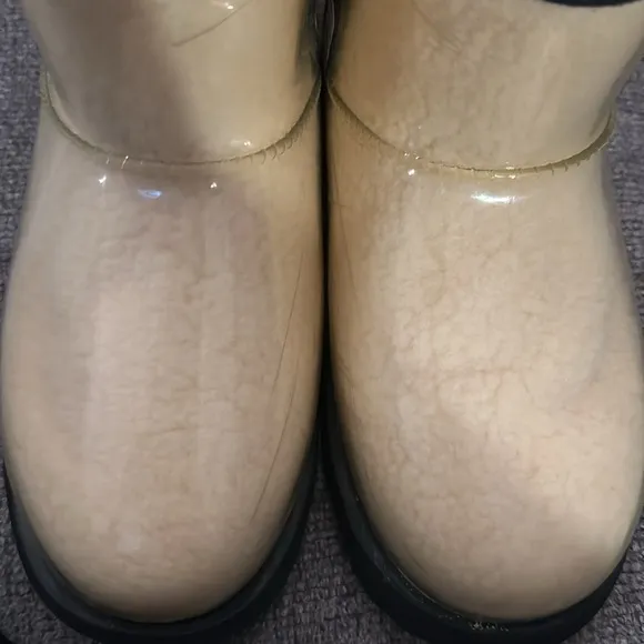 Waterproof clear Uggs Clear mini