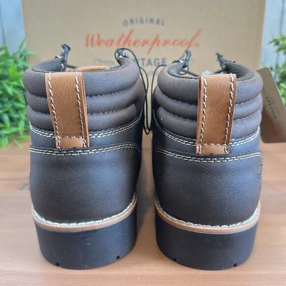 Weatherproof Vintage Men's Faux Leather Chukka Boot Size 13