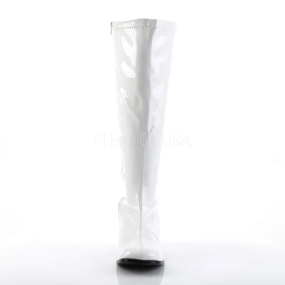 Wide Width Calf Shaft Stretch Knee High Heel Boots