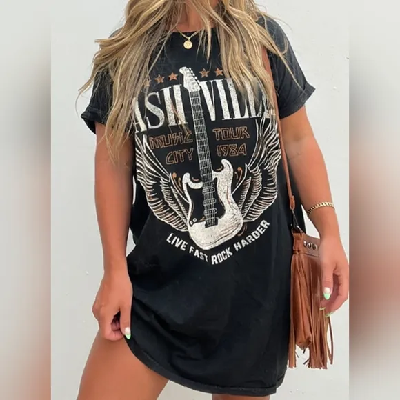 Wild &amp; Free Nashville Tee Dress