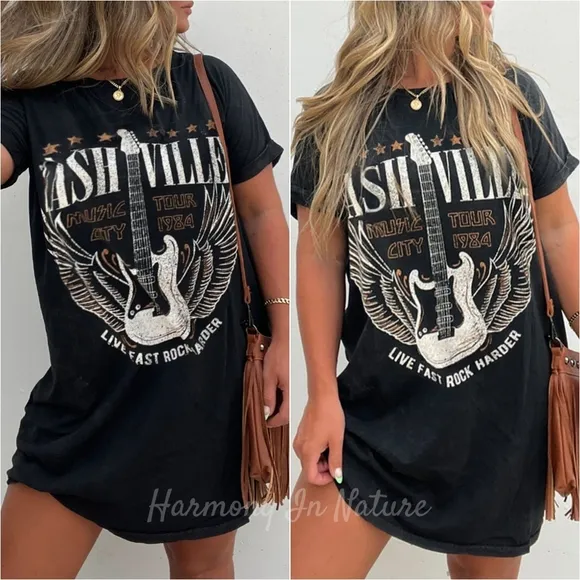 Wild &amp; Free Nashville Tee Dress
