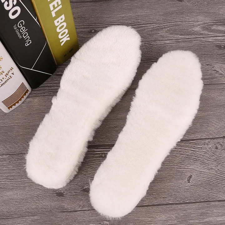 Winter Thermal Wool Insole Pads