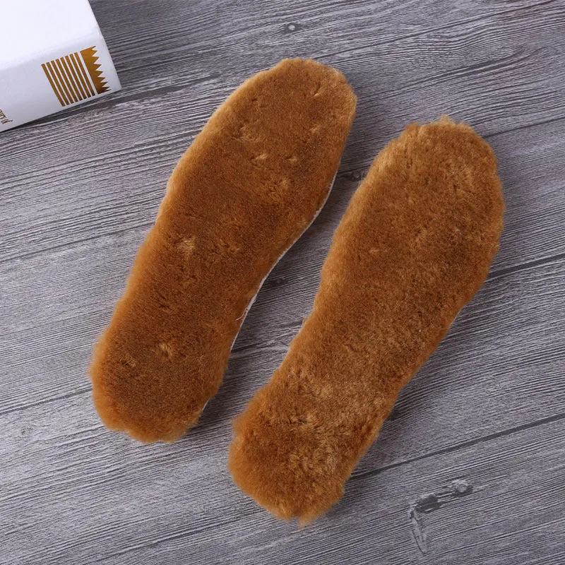 Winter Thermal Wool Insole Pads