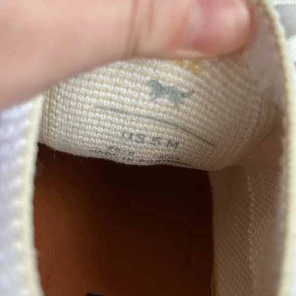 Wolf and Shepherd White Vanilla SupremeKnit Trainer Tennis Shoes