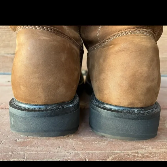 Wolverine men’s leather western boots size 10.5 EUC