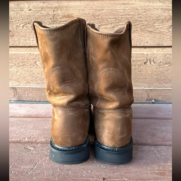 Wolverine men’s leather western boots size 10.5 EUC