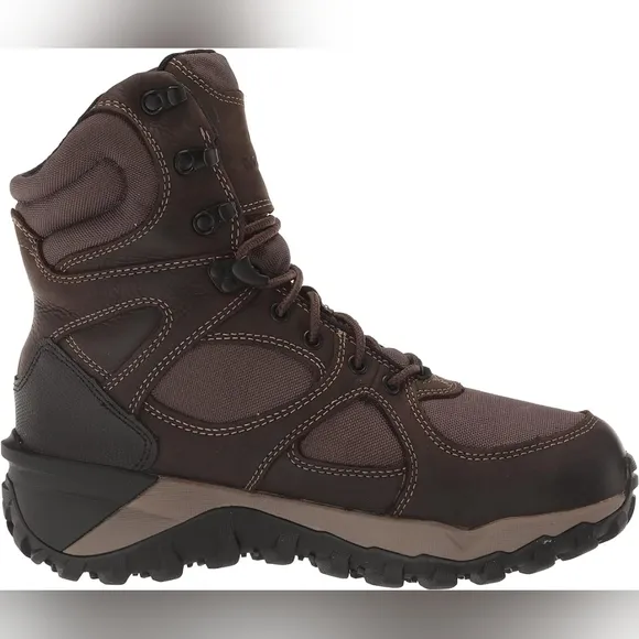 WOLVERINE size 11 Mens Waterproof warm Insulated 8 in Mid Calf leather Boots