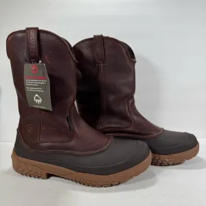 Wolverine Waterproof Brown Leather Work Boots Men Size 13M