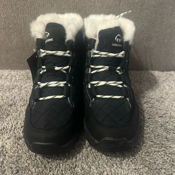 Wolverine Women’s Luton‎ Quilted Waterproof Boots Size 6.5 Wide