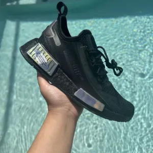 WOMEN'S Adidas NMD R1 Shoes Spectoo Black Iridescent GZ9288