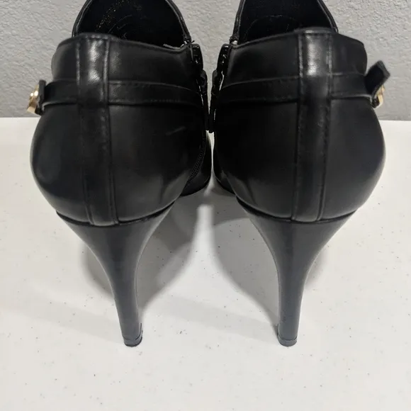 Women's Ankle Shootie Booties Formal Comfort Black Boots Size 8.5