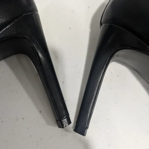 Women's Ankle Shootie Booties Formal Comfort Black Boots Size 8.5