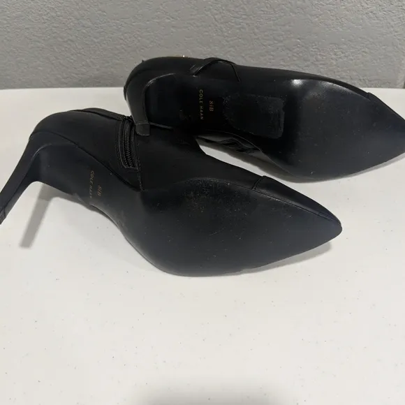 Women's Ankle Shootie Booties Formal Comfort Black Boots Size 8.5
