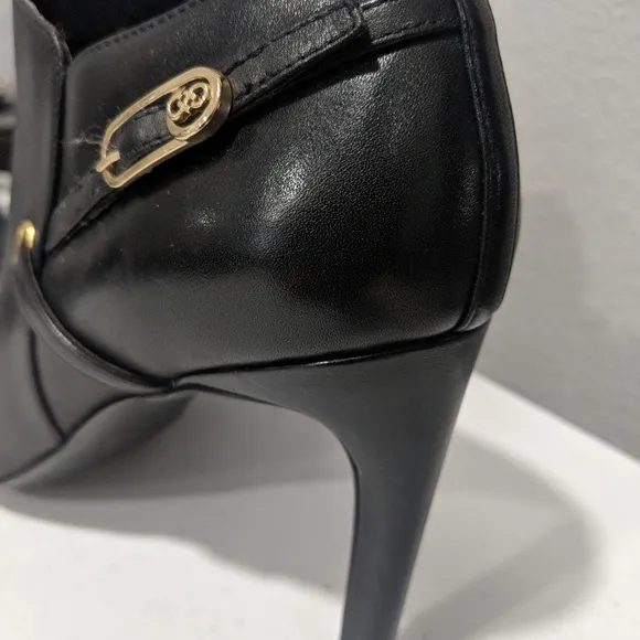 Women's Ankle Shootie Booties Formal Comfort Black Boots Size 8.5