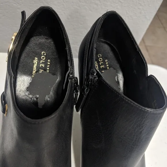 Women's Ankle Shootie Booties Formal Comfort Black Boots Size 8.5