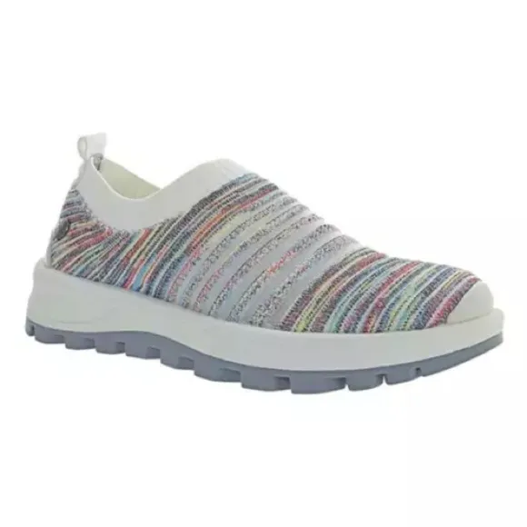 Women's Bernie Mev Hype Iris Slip On Shoes Light Rainbow Size 38 7M US
