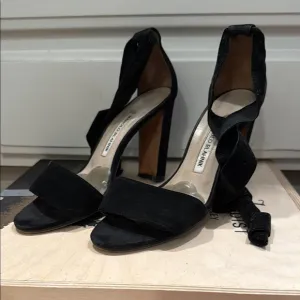 Women's Black High Heel Sandals