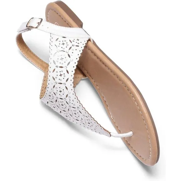 Women's Rhinestone Casual Wear Cute Gladiator Flat Sandal