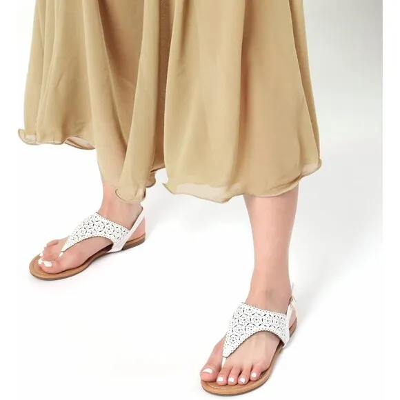 Women's Rhinestone Casual Wear Cute Gladiator Flat Sandal