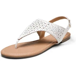 Women's Rhinestone Casual Wear Cute Gladiator Flat Sandal