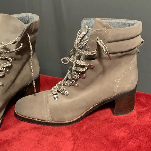 Women's Sam Edelman manchester suede leather Boots, Sz 10