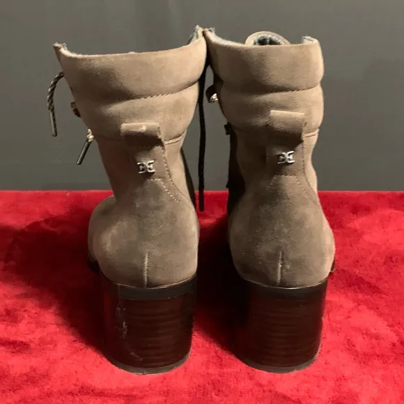 Women's Sam Edelman manchester suede leather Boots, Sz 10