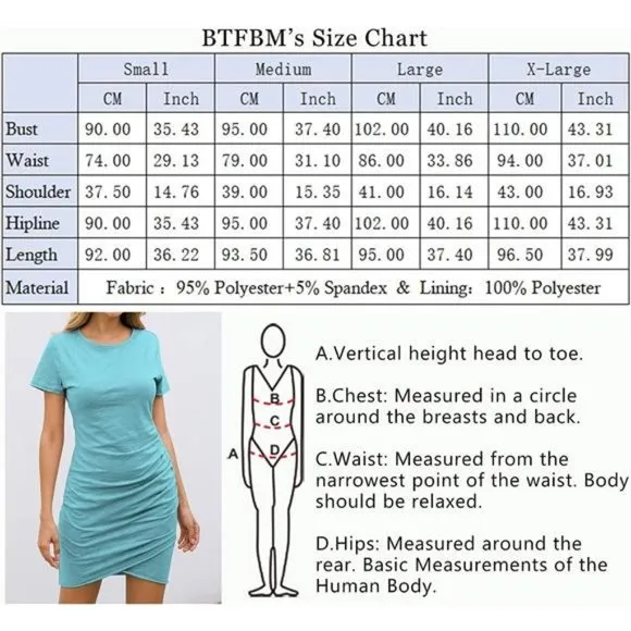 Women's Summer Casual Beach Dresses Light Lake Blue