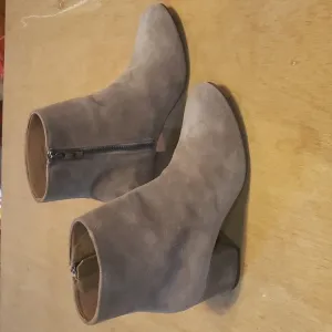 Women’s Thursday Everyday Boot Co TAN BROWN suede Leather Boots nwot