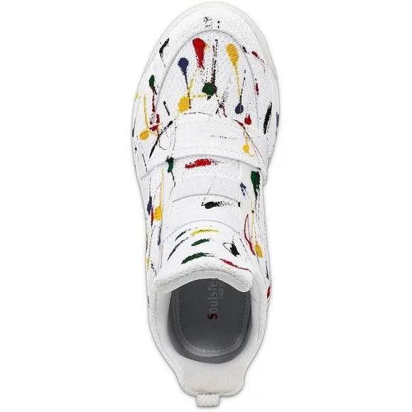 Womens White High Top Sneakers Walking Shoes Ankle Boots