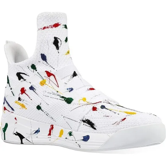 Womens White High Top Sneakers Walking Shoes Ankle Boots