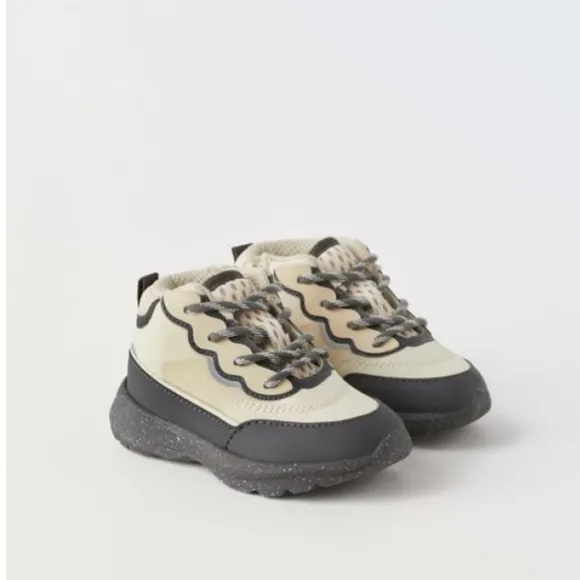 ZARA KIDS TREKKING HIGH TOP SNEAKERS SIZE 11