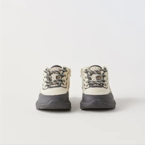 ZARA KIDS TREKKING HIGH TOP SNEAKERS SIZE 11